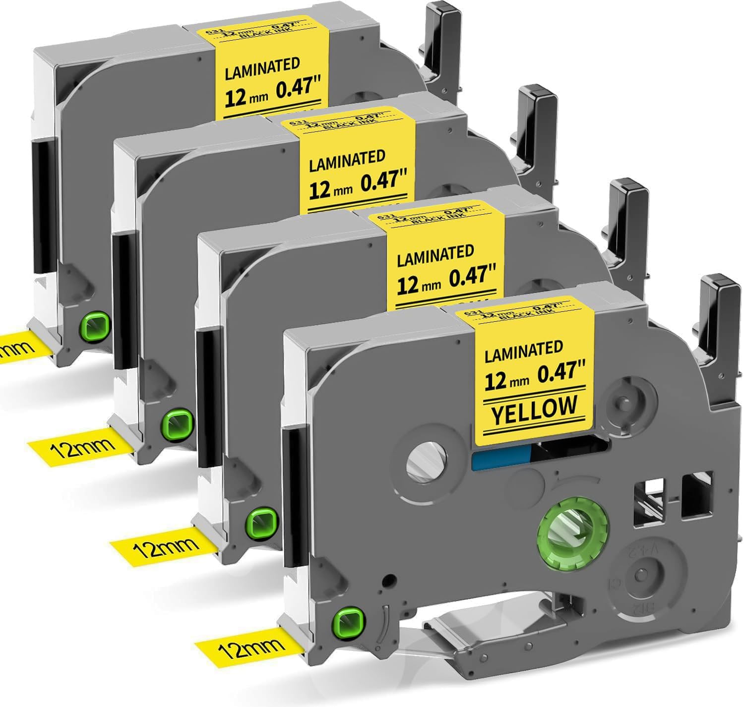 Amazon.com: Colorty Replace for Brother P-Touch Label Tape Yellow